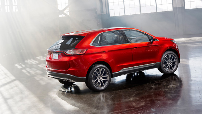 Обои картинки фото ford edge concept 2013, автомобили, ford, car, edge, внедорожник, crossover, 2013, concept