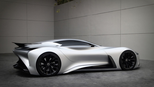 Обои картинки фото infiniti vision gran turismo concept 2015, автомобили, infiniti, 2015, concept, vision, gran, turismo