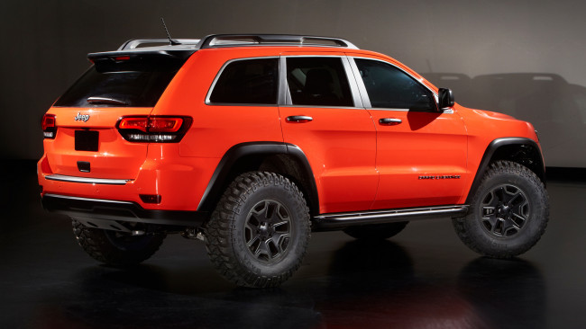 Обои картинки фото jeep grand cherokee trailhawk concept 2013, автомобили, jeep, джип, 2013, concept, trailhawk, grand, cherokee, кроссовер, внедорожник