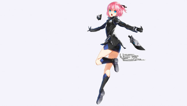 Обои картинки фото аниме, closers, девушка