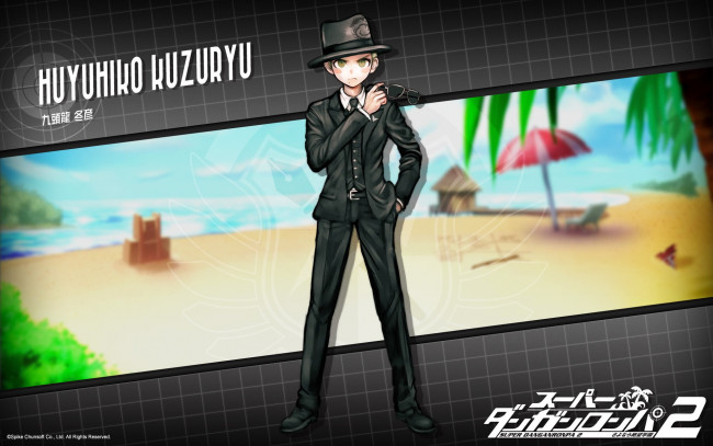 Обои картинки фото аниме, danganronpa, парень