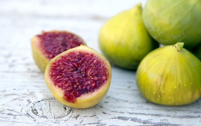Обои картинки фото еда, инжир, спелый