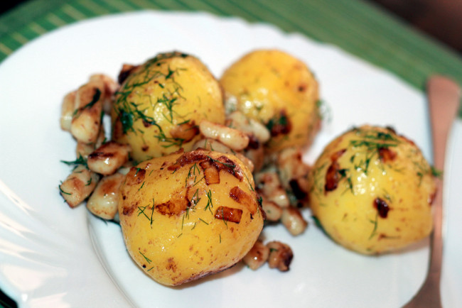 Обои картинки фото еда, картофель, клубни