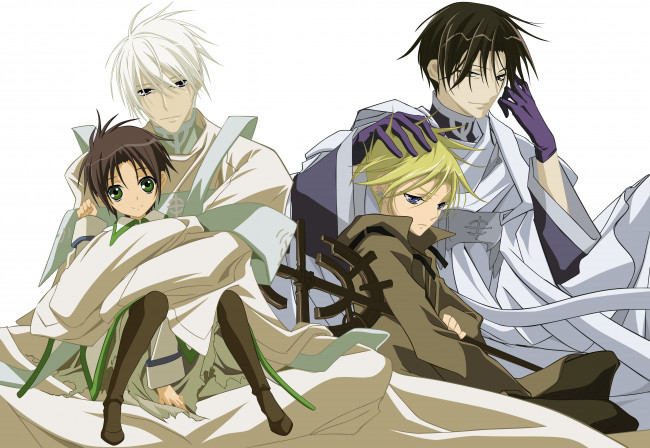 Обои картинки фото аниме, 07 ghost, седьмой, дух