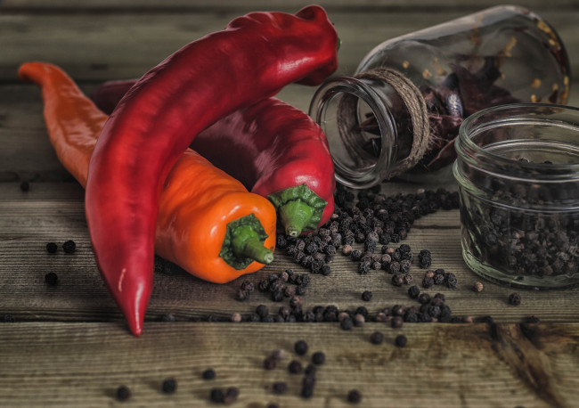 Обои картинки фото еда, перец, перчики