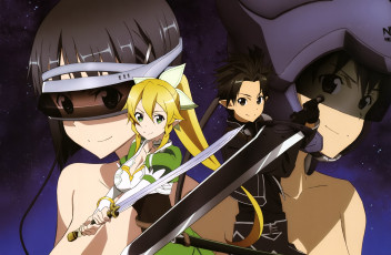 Картинка аниме sword+art+online мастера меча онлайн