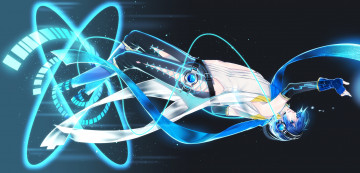 Картинка аниме vocaloid kaito