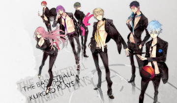 Картинка аниме kuroko+no+baske парни