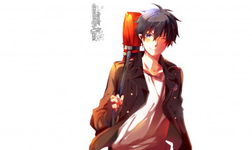 Картинка аниме ao+no+exorcist рин