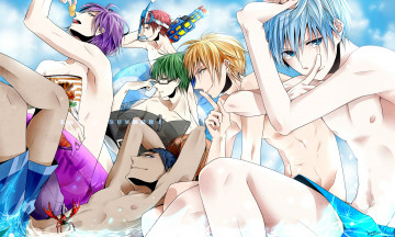 Картинка аниме kuroko+no+baske парни