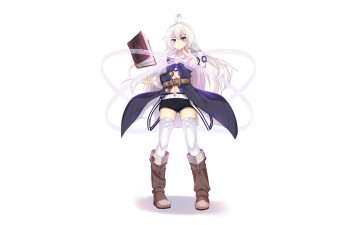 Картинка аниме grimoire+of+zero девушка взгляд фон