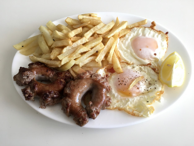 Обои картинки фото еда, вторые блюда, гарнир, мясо