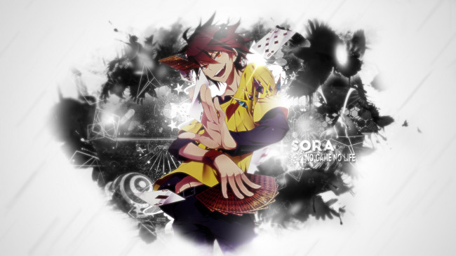 Обои картинки фото аниме, no game no life, парень