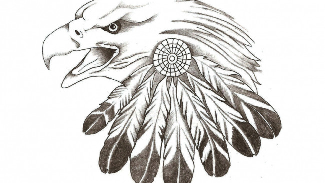 Обои картинки фото рисованное, минимализм, клюв