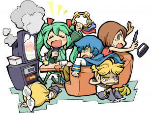 Картинка аниме vocaloid вокалоид