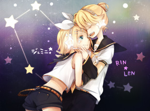 Картинка аниме vocaloid вокалоид