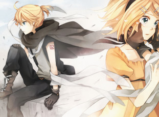 Картинка аниме vocaloid вокалоид