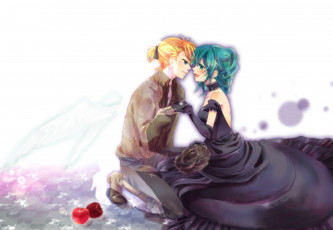 Картинка аниме vocaloid вокалоид