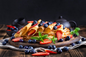 Картинка еда блины +оладьи снедь