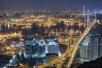 Картинка hong+kong города гонконг+ китай простор