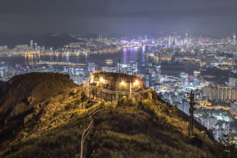 Картинка hong+kong города гонконг+ китай простор