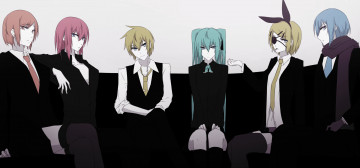 Картинка аниме vocaloid вокалоид