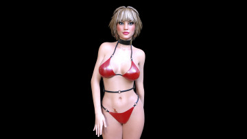 Картинка 3д+графика люди+ people фон взгляд девушка