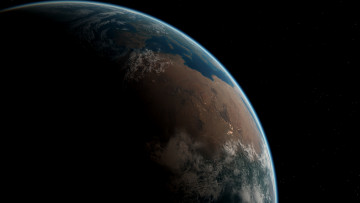 Картинка космос земля галактика звезды вселенная планета