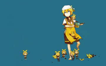 Картинка аниме vocaloid вокалоид