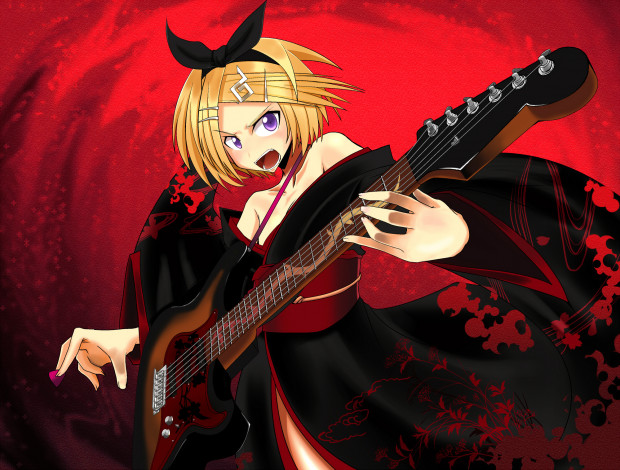 Обои картинки фото аниме, vocaloid, вокалоид