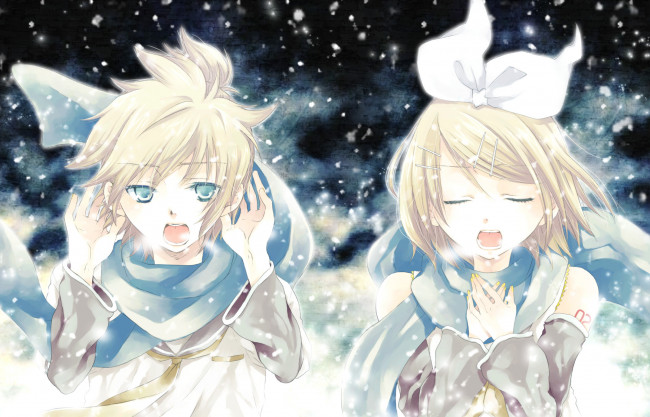 Обои картинки фото аниме, vocaloid, вокалоид