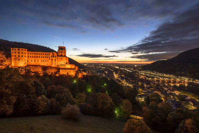Обои картинки фото heidelberg, города, гейдельберг , германия, простор