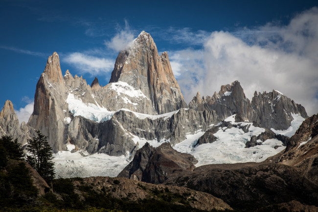 Обои картинки фото природа, горы, простор