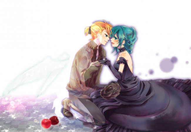 Обои картинки фото аниме, vocaloid, вокалоид