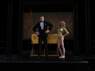 Картинка 3д+графика люди+ people девушка взгляд фон