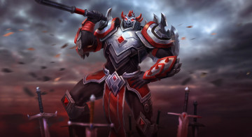 Картинка видео+игры juggernaut+wars латы фон существо