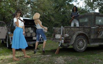 Картинка 3д+графика фантазия+ fantasy фон взгляд девушки