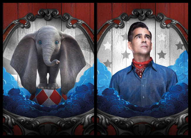 Обои картинки фото кино фильмы, dumbo, коллаж