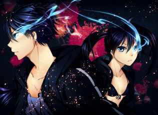 Картинка аниме black+rock+shooter black rock shooter