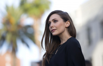 Картинка девушки elizabeth+olsen актриса шатенка лицо