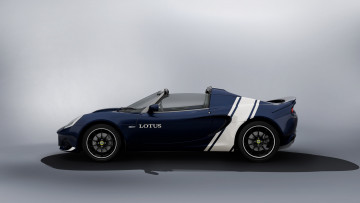 обоя 2020 lotus elise classic heritage editions, автомобили, lotus, 2020, elise, classic, heritage, editions, вид, сбоку