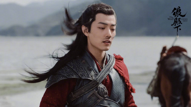 Обои картинки фото кино фильмы, the wolf, охотник, ветер, лошадь, озеро, ji, chong