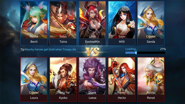 Обои картинки фото видео игры, heroes evolved, персонажи