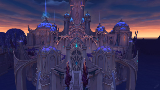 Обои картинки фото видео игры, world of warcraft, дворец