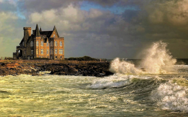 Обои картинки фото chateau turpault, города, замки франции, chateau, turpault