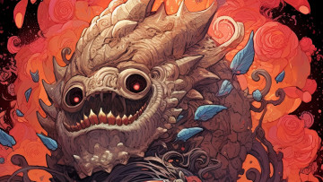 Картинка фэнтези существа необычное существо