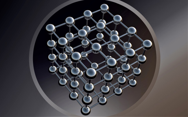 Обои картинки фото 3д графика, моделирование , modeling, модель, кристалл, решетка