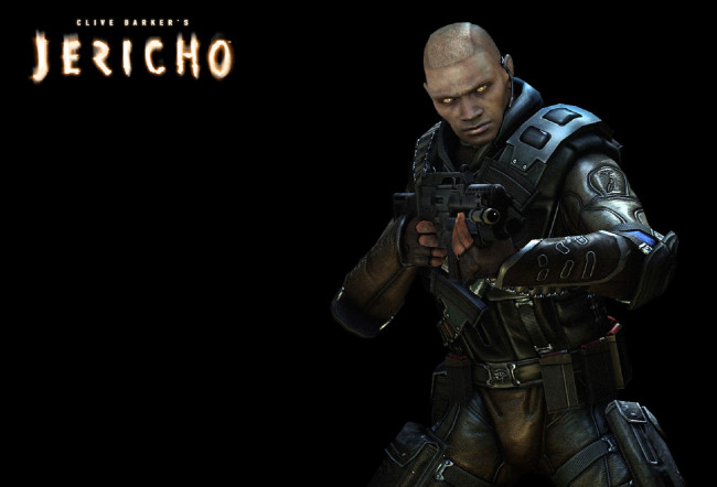 Обои картинки фото видео игры, clive barker`s jericho, персонаж, броня, оружие