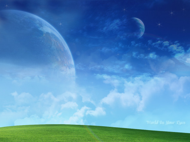 Обои картинки фото world, in, your, eyes, vol, by, sakrich, компьютеры, windows, vista, longhorn