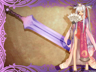 Картинка аниме shining tears wind